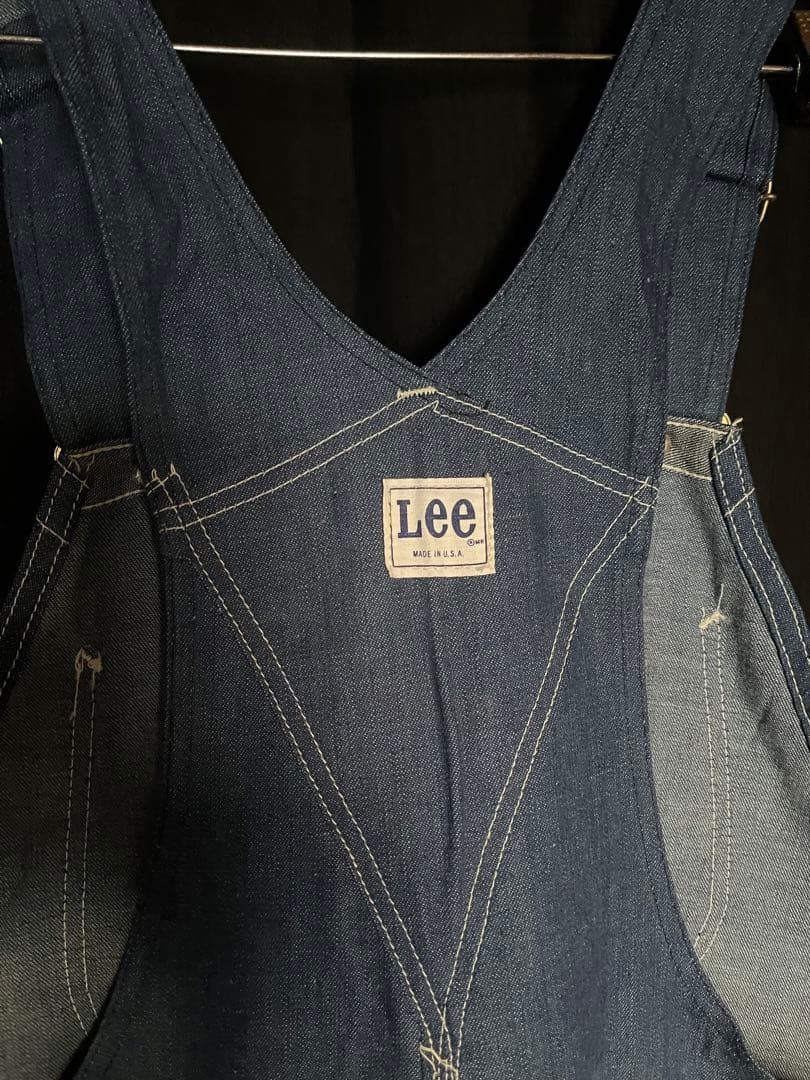 やまさん専用Lee 70年代オーバーオール、サイズ40x30。 38x34他 - メルカリ