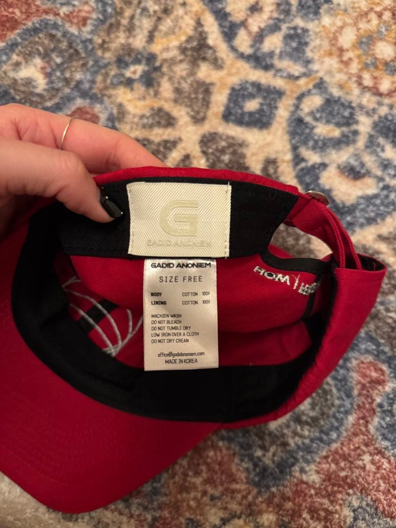 GADID ANONIEM キャップ - メルカリ