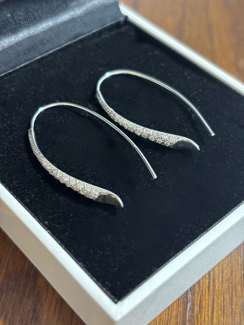 アヤミジュエリー　シルバーピアス AYAMI jewelry(アヤミ ジュエリー)｜Shiny Wide フープピアス/シルバー