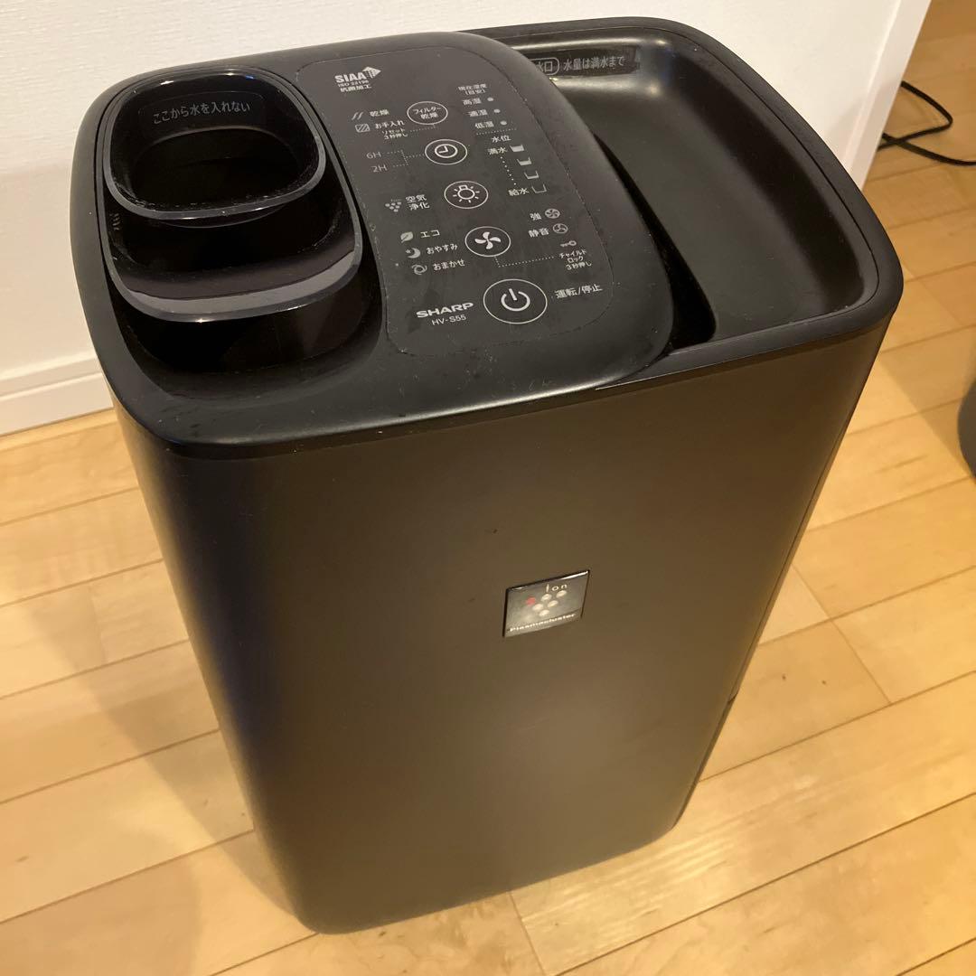 SHARP 加湿器 HV-S55-T 2024年製 HV-S55 | プラズマクラスター加湿器：シャープ