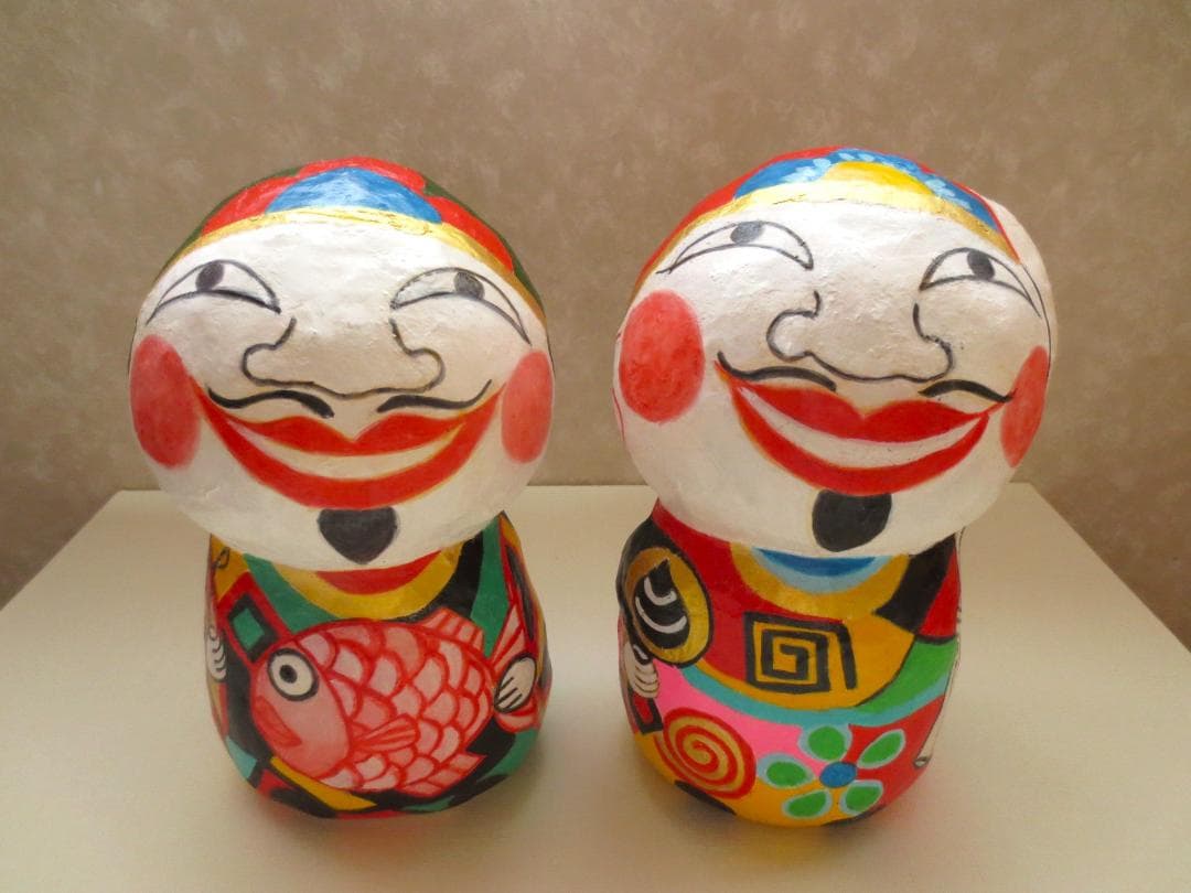 張り子人形　恵比須大黒様　ボムボムブリンさん専用 Sanrio characters Biggies ポムポムプリン ｜ サンリオキャラクターズ