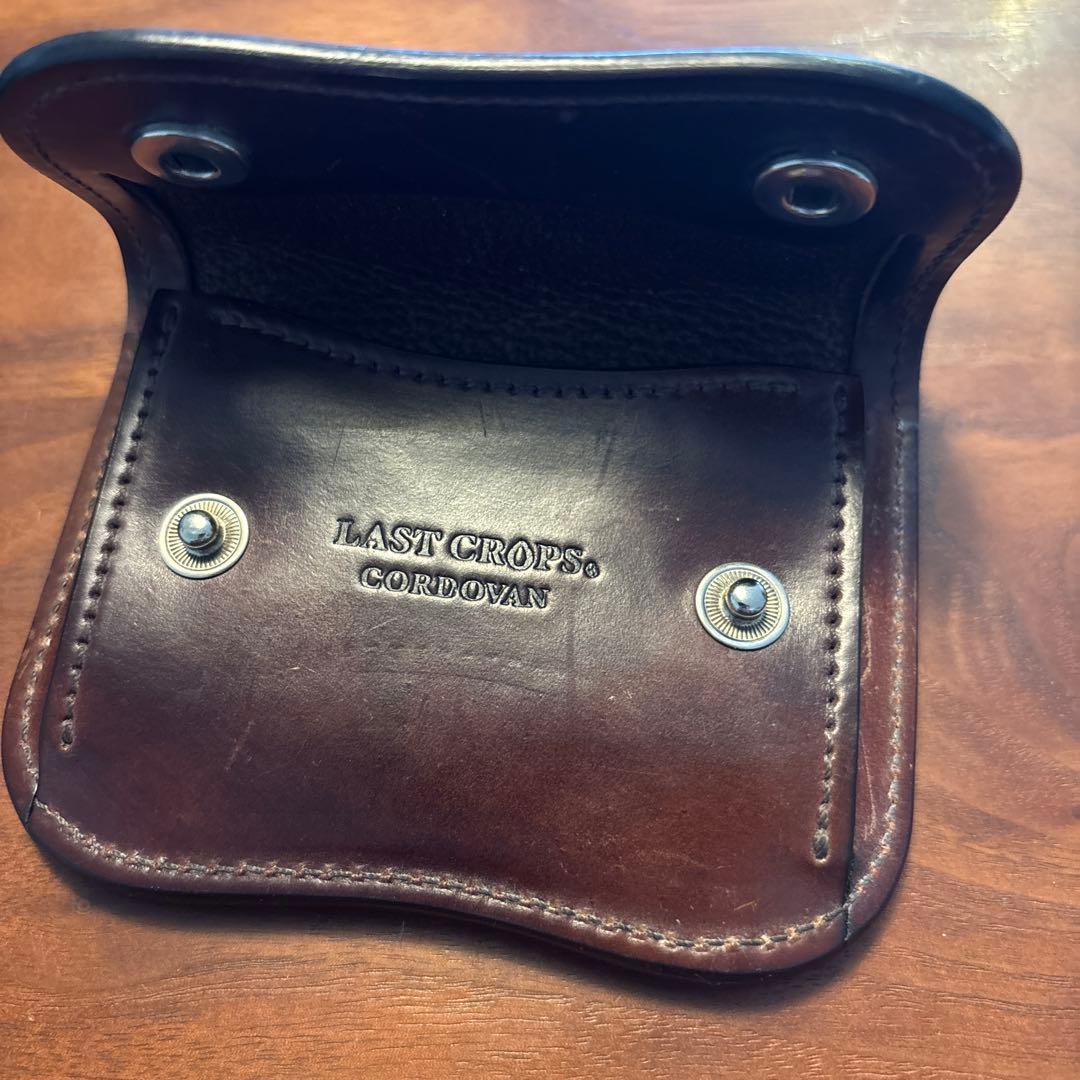 LAST CROPS ラストクロップス タング コードバン マーブルバーガンディ