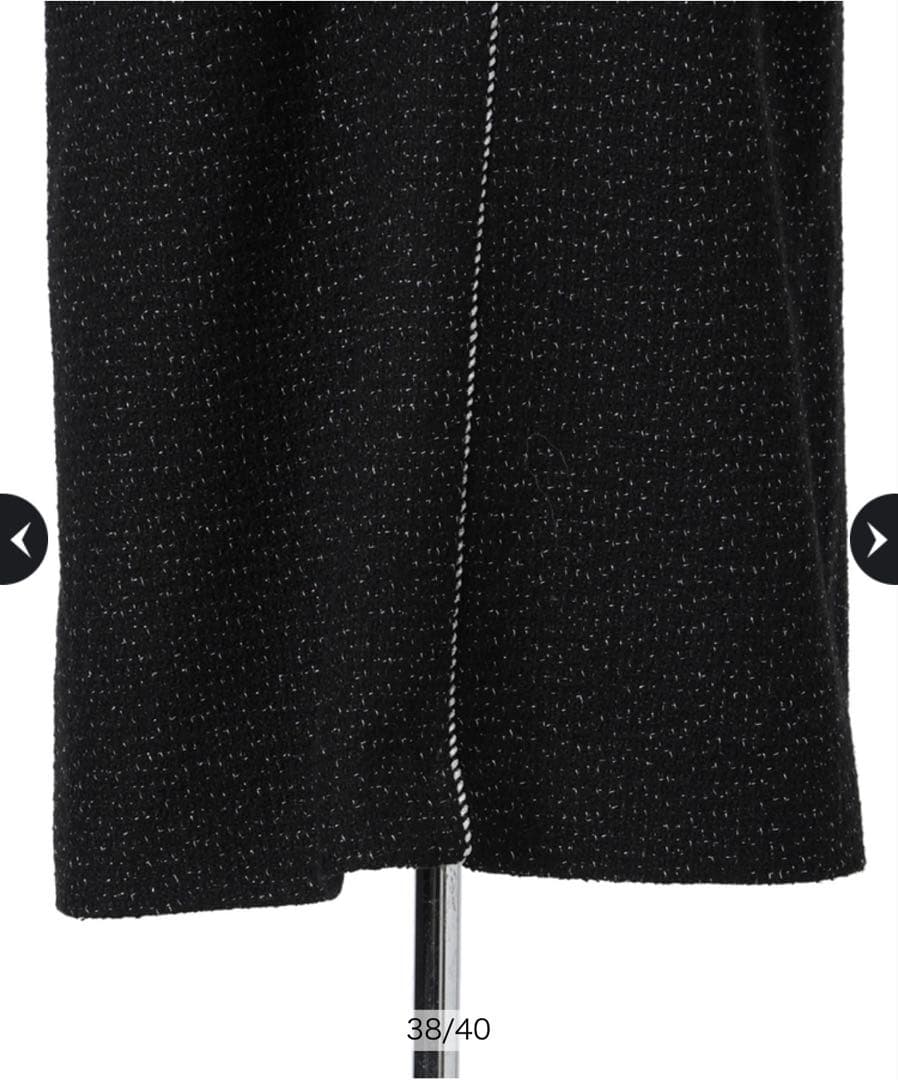 美品】Rirandture ツイードIラインジャンスカ - メルカリ