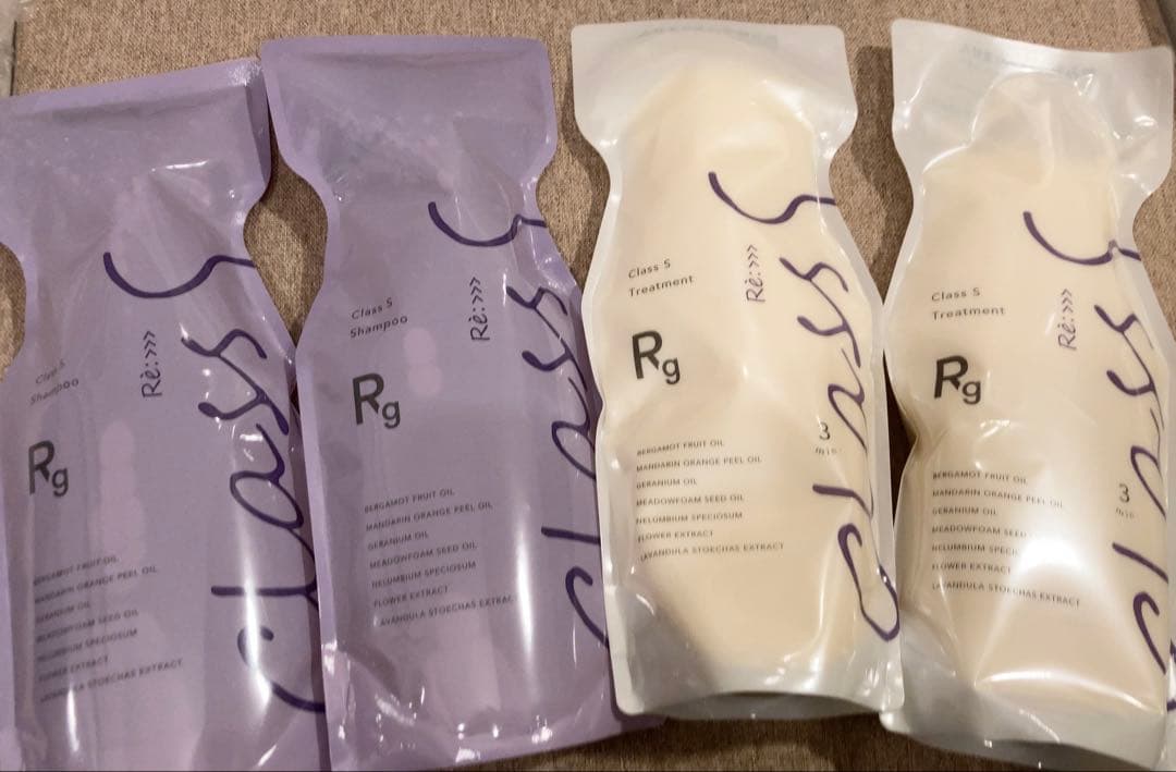 アジュバン クラスエス Rシャンプー600ml・トリートメント600g×2セット Class S アジュバン リ： クラス Sb スムースブライト シャンプー