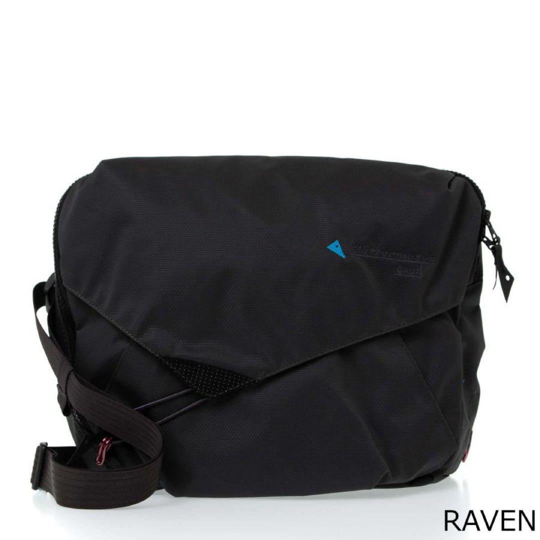 アクセサリー KLATTERMUSEN gaut messenger Klättermusen Men's Gaut Messenger Bag in Raven Klättermusen