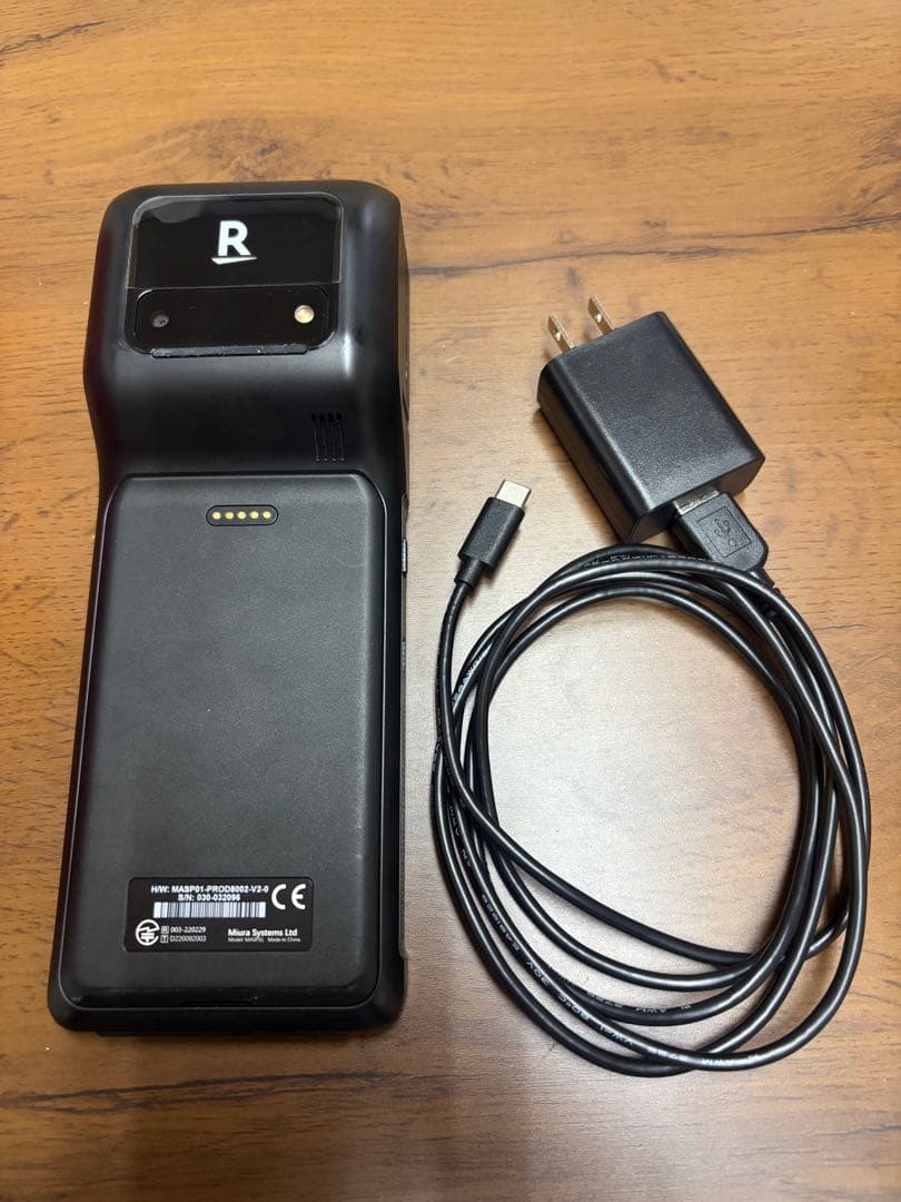 楽天ペイターミナル☆充電器付き☆ブラック☆ジャンク品 - メルカリ