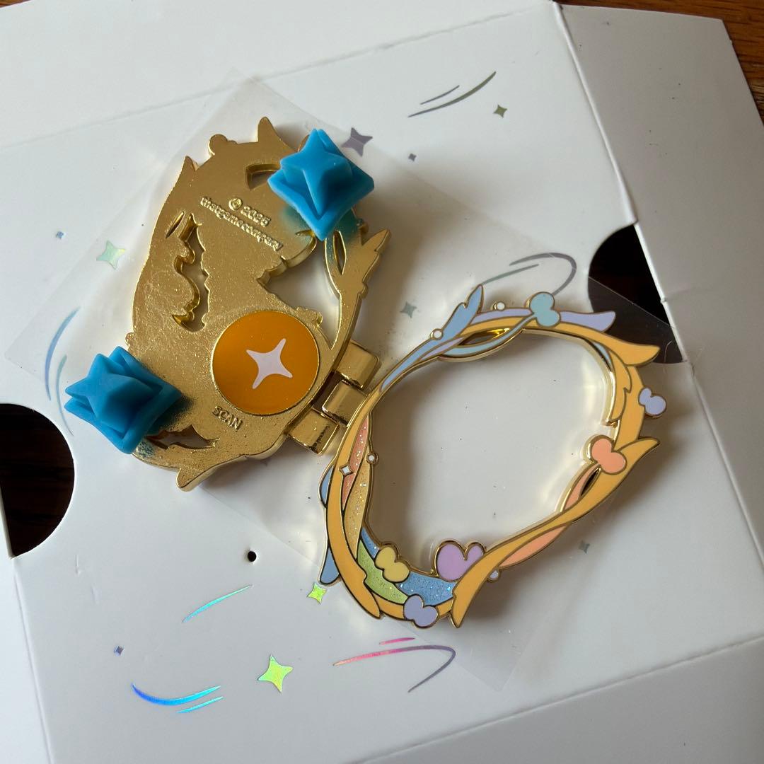 ピンバッチのみ】 sky星を紡ぐ子どもたち 虹色の蝶々 ピンバッチ