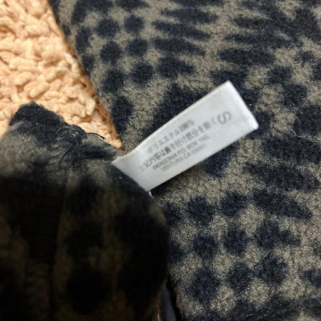 パタゴニア シンチラ グローブ 98年 USA製 グレー S フリース 手袋