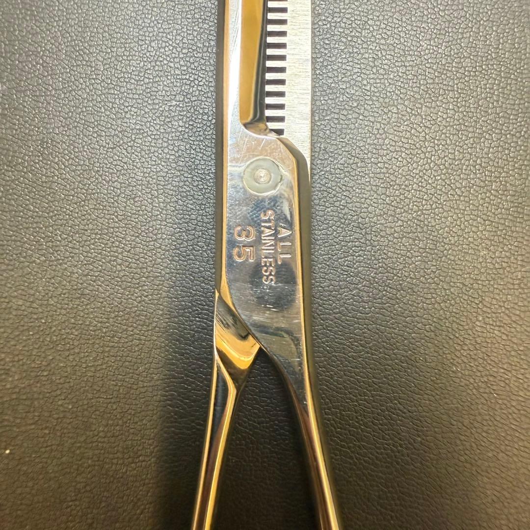 OK スキバサミ35目All stainless セニングシザー ハサミ - メルカリ