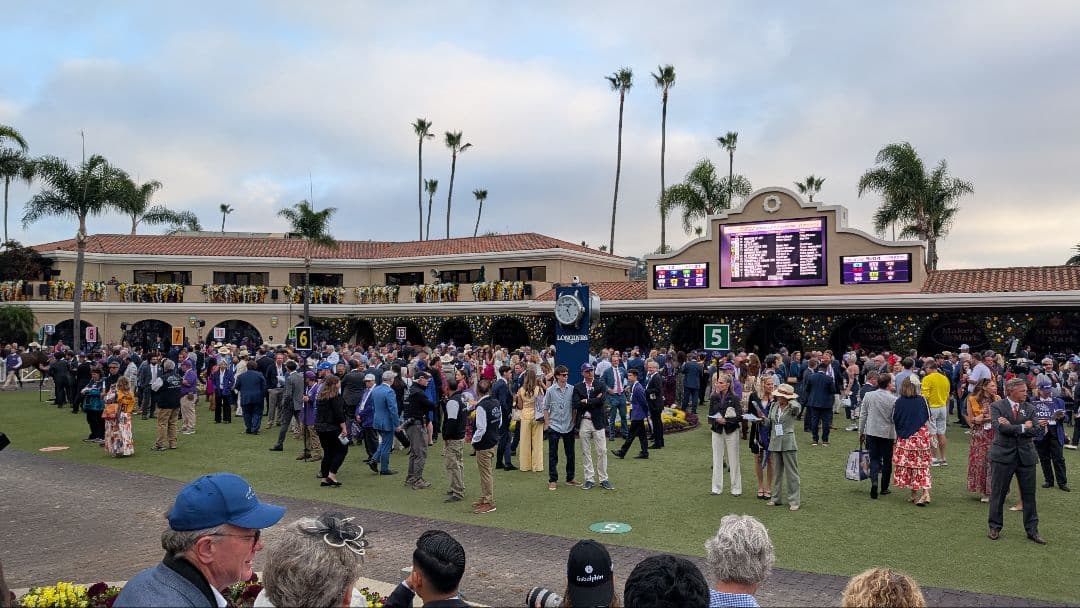 フォーエバーヤング BCクラシック2025 単勝馬券 デルマー競馬場