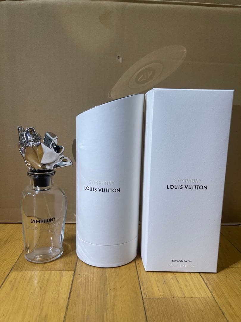 LOUIS VUITTON SYMPHONY 香水 空き瓶 Louis Vuitton Symphony 香水 空瓶 - メルカリ