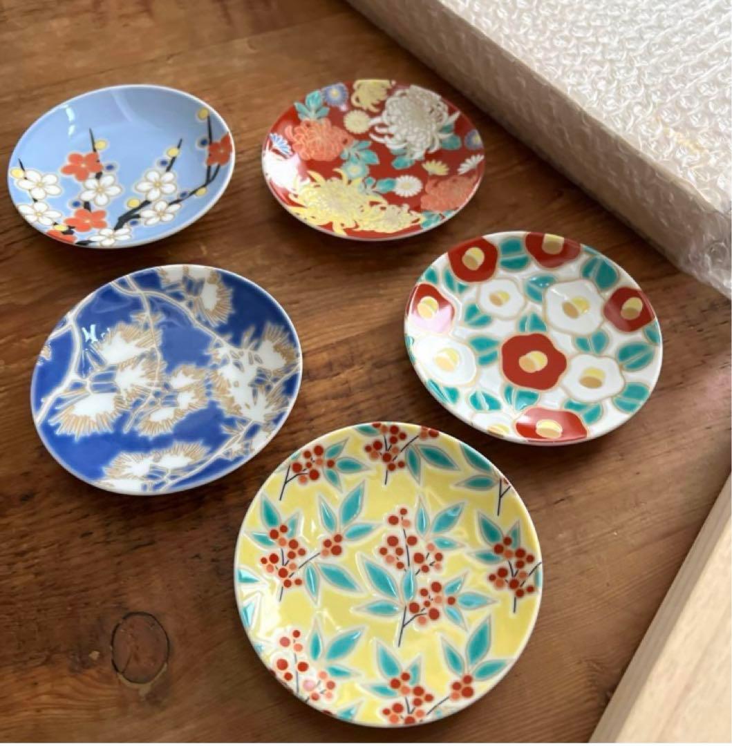 滝沢眞規子 タキマキ 豆皿5枚セット 九谷焼 - メルカリ