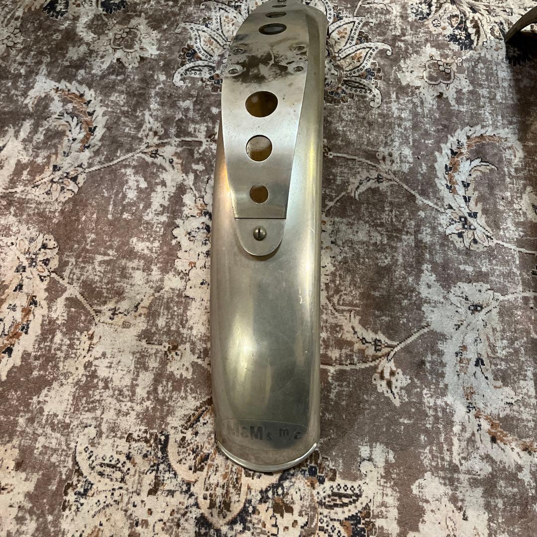 2023年製 kawasaki 250tr m&ms アルミフェンダー 前後セット 車