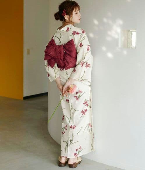 【正規品！新品未使用】Dita 水草と金魚あそび 浴衣5点セット