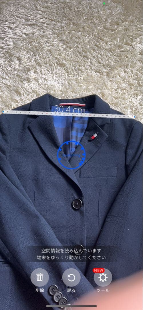 値下げしました！【入園式 卒業式】トミーヒルフィガー キッズスーツ 130cm