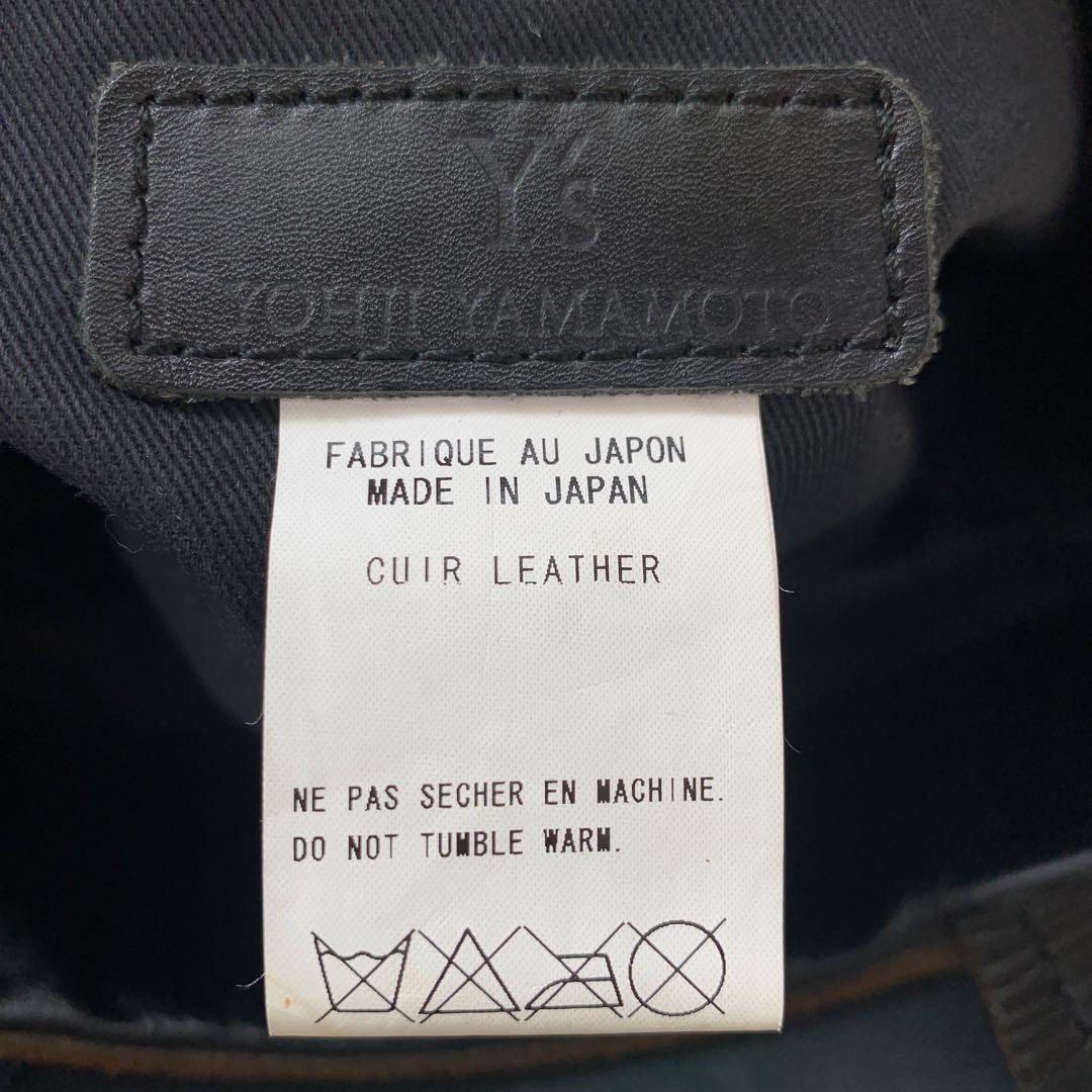 おかか*無言取引専用 ヨウジヤマモトYOHJI YAMAMOTO Y's レザ− - メルカリ