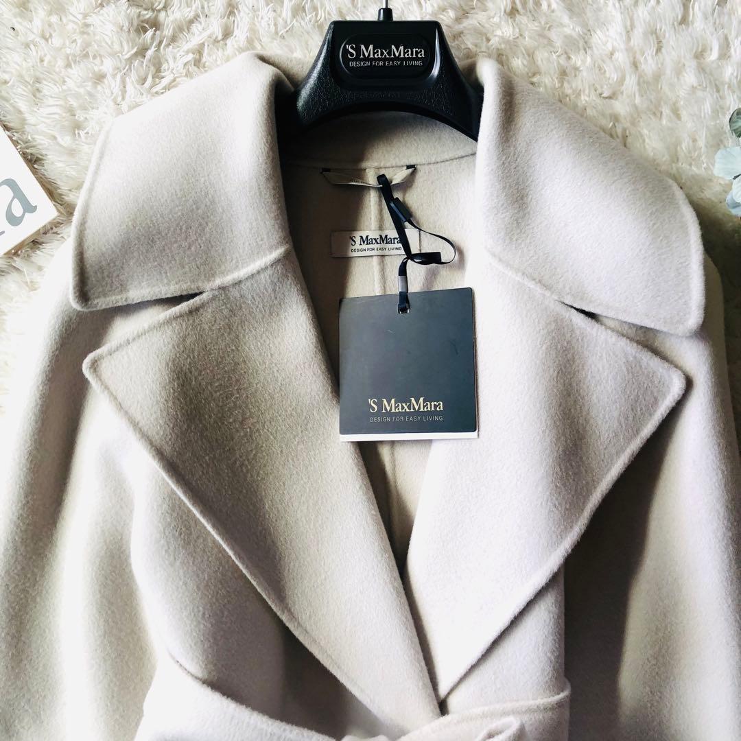 現行25年✨未使用 マックスマーラ マキシコート クチートアマーノ