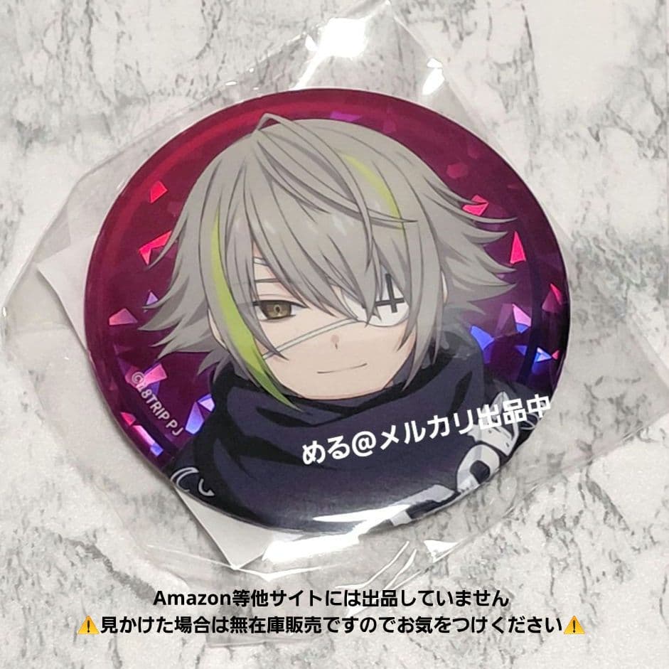 18TRIP 白光琉衣 GiGO 限定 ホログラム バッジ エイトリ - メルカリ