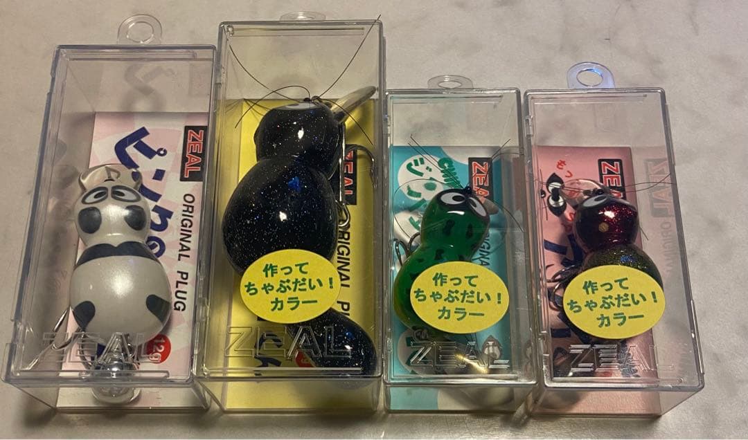 ズイール　アライくん　ピンクのパンダ　4個セット 2024年/4月ZEAL ピンクのパンダ | ルアーショップ遠藤商店