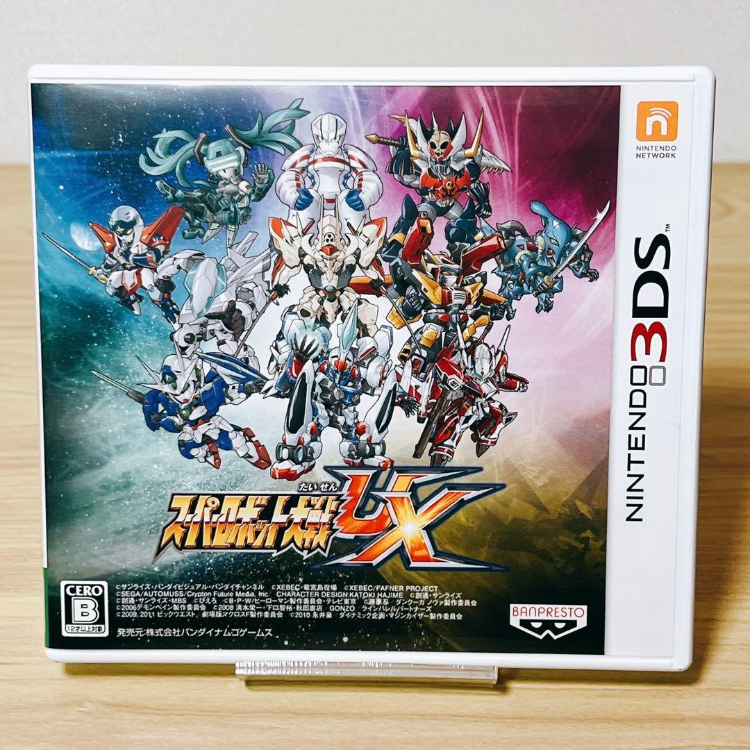 ニンテンドー3DS】スーパーロボット大戦UX 箱・取扱説明書付き 起動
