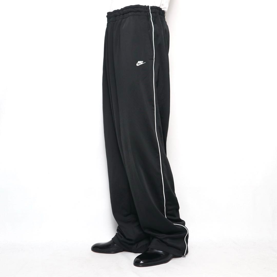 NIKE】00s old ナイキ ワイド バギー トラックパンツ 極太 - メルカリ