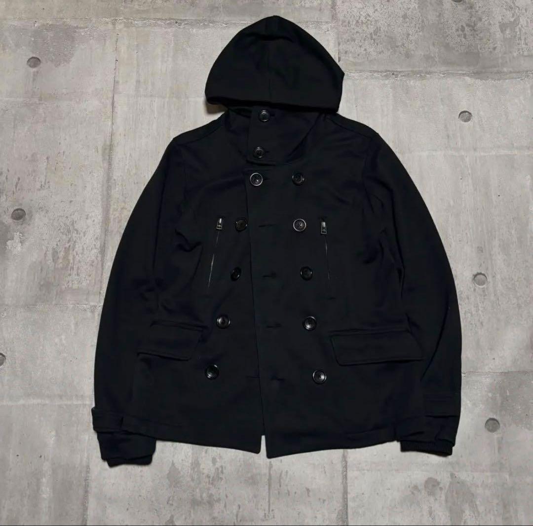 ジャケット・アウター 00s archive multiple buttons p coat y2k gossip!ロサンゼルス ブルゾン アウター Y2K マウンテンカービング中綿