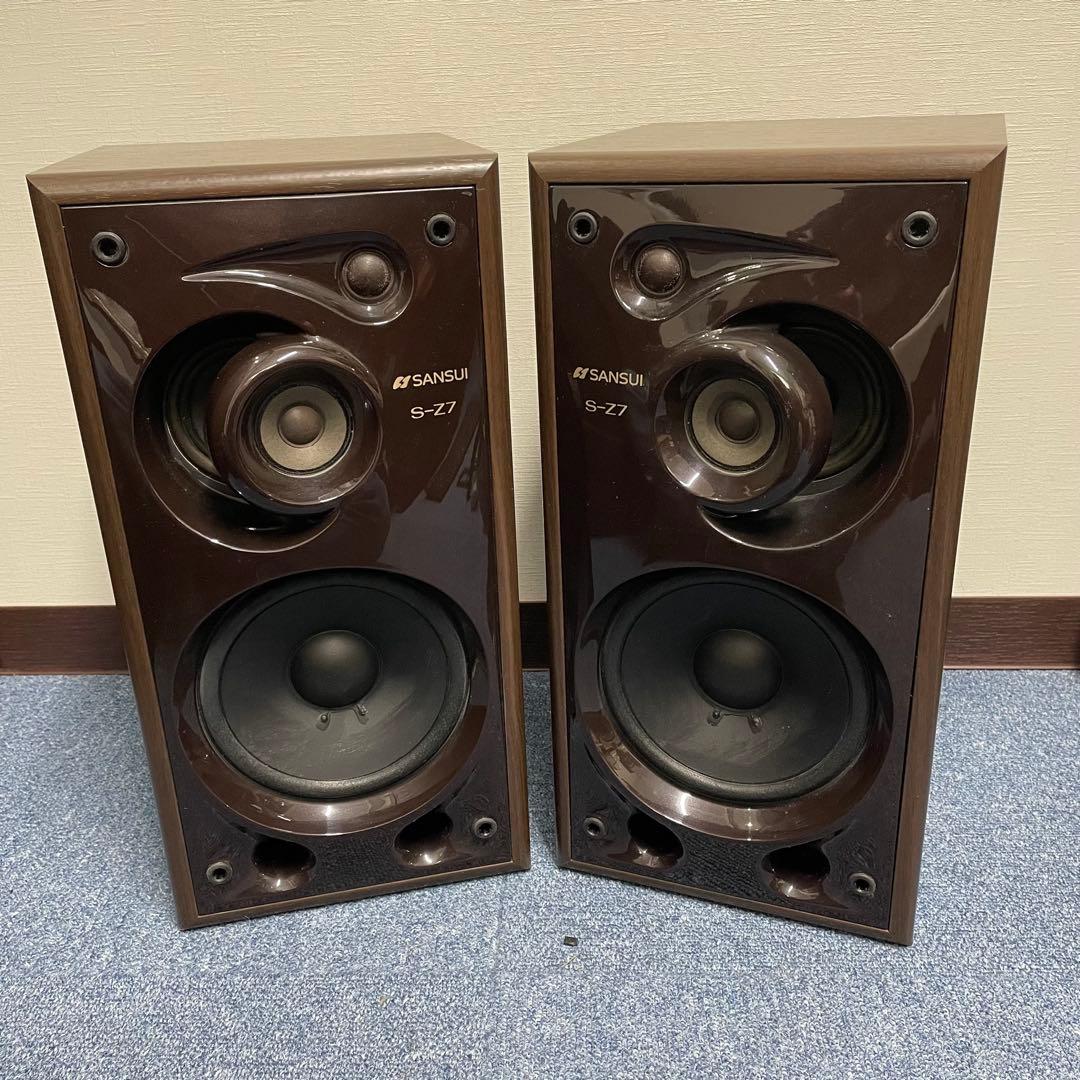 【希少！ 名機】SANSUI S-Z7 スピーカー ペア 3ウェイ＋フルレンジ 希少！ 名機】SANSUI S-Z7 スピーカー ペア 3ウェイ＋フルレンジ