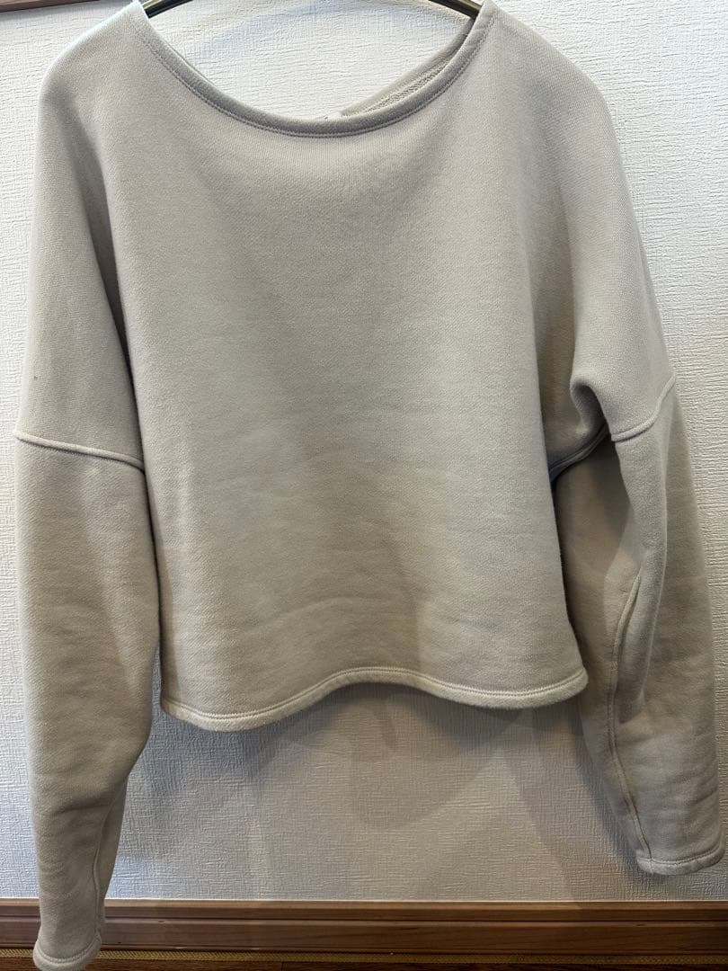 SLOANE 佐藤佳菜子別注 淑女のスウェット リラックス ビスケット