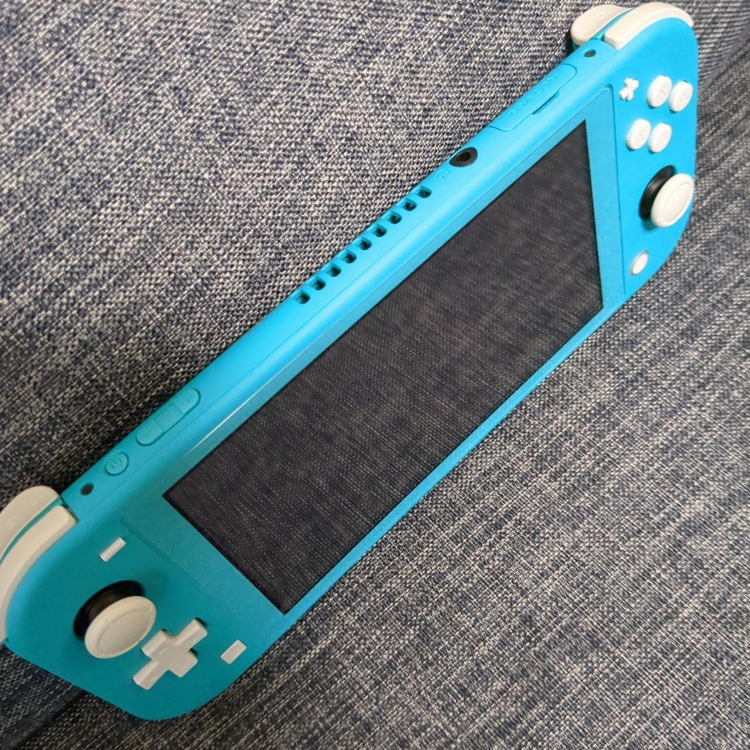 Nintendo Switch Lite ターコイズ 本体 ケース付き - メルカリ