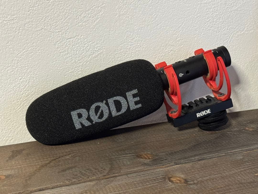 RODE VideoMic NTG （本体＋ウィンドシールド＋マイクスタンド付