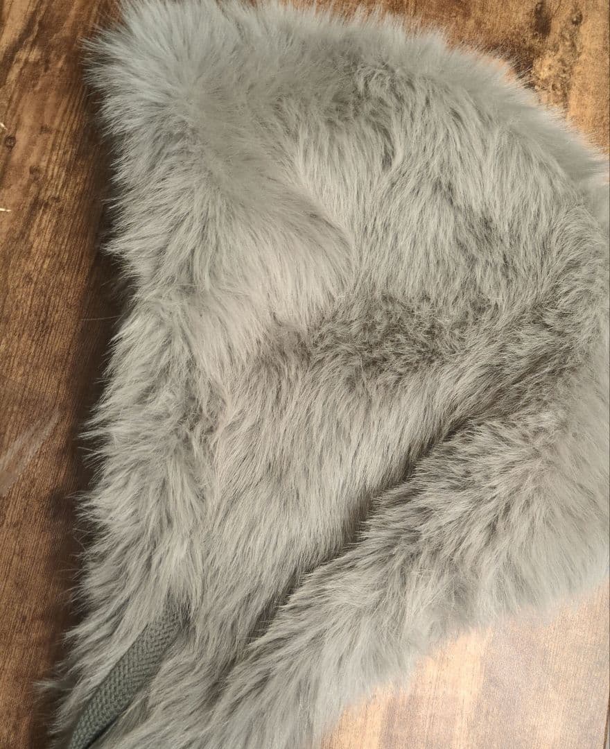 KIJIMA TAKAYUKI フーディキャップ ファー付き帽子