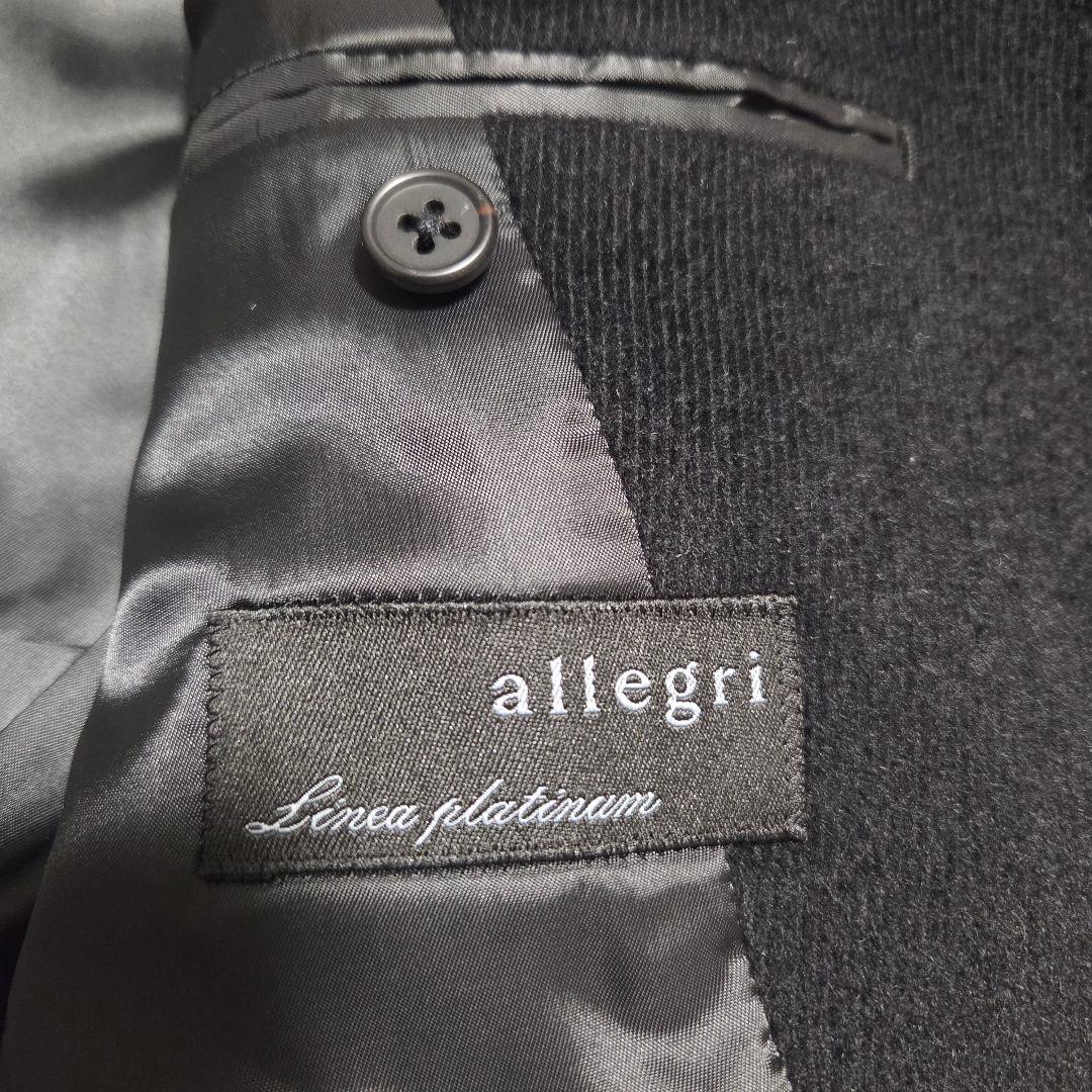 美品 allegri Linea platinum アンゴラ ロングコート 46 美品 allegri