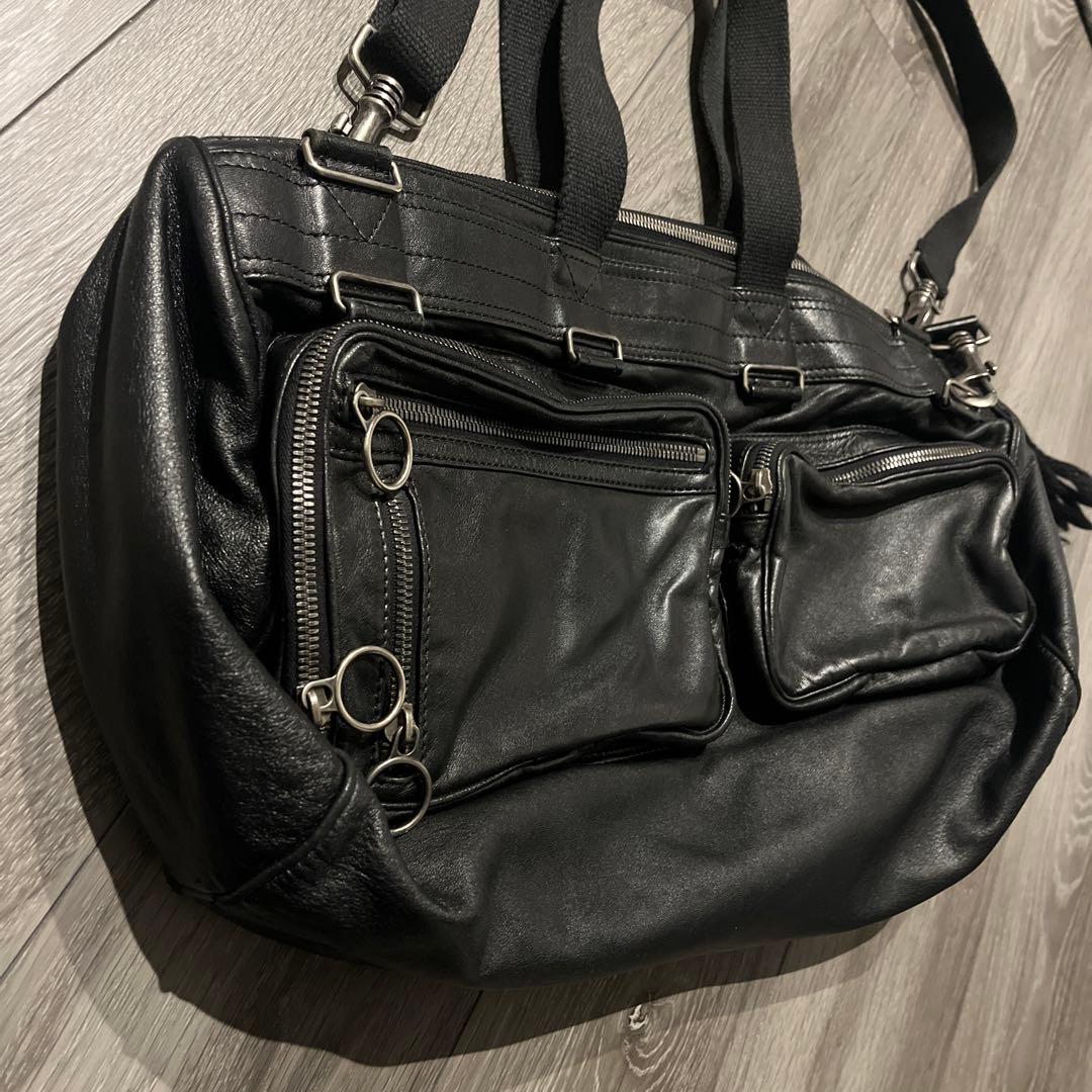 美品 Dior homme ダッフルバッグ エディ期 - メルカリ