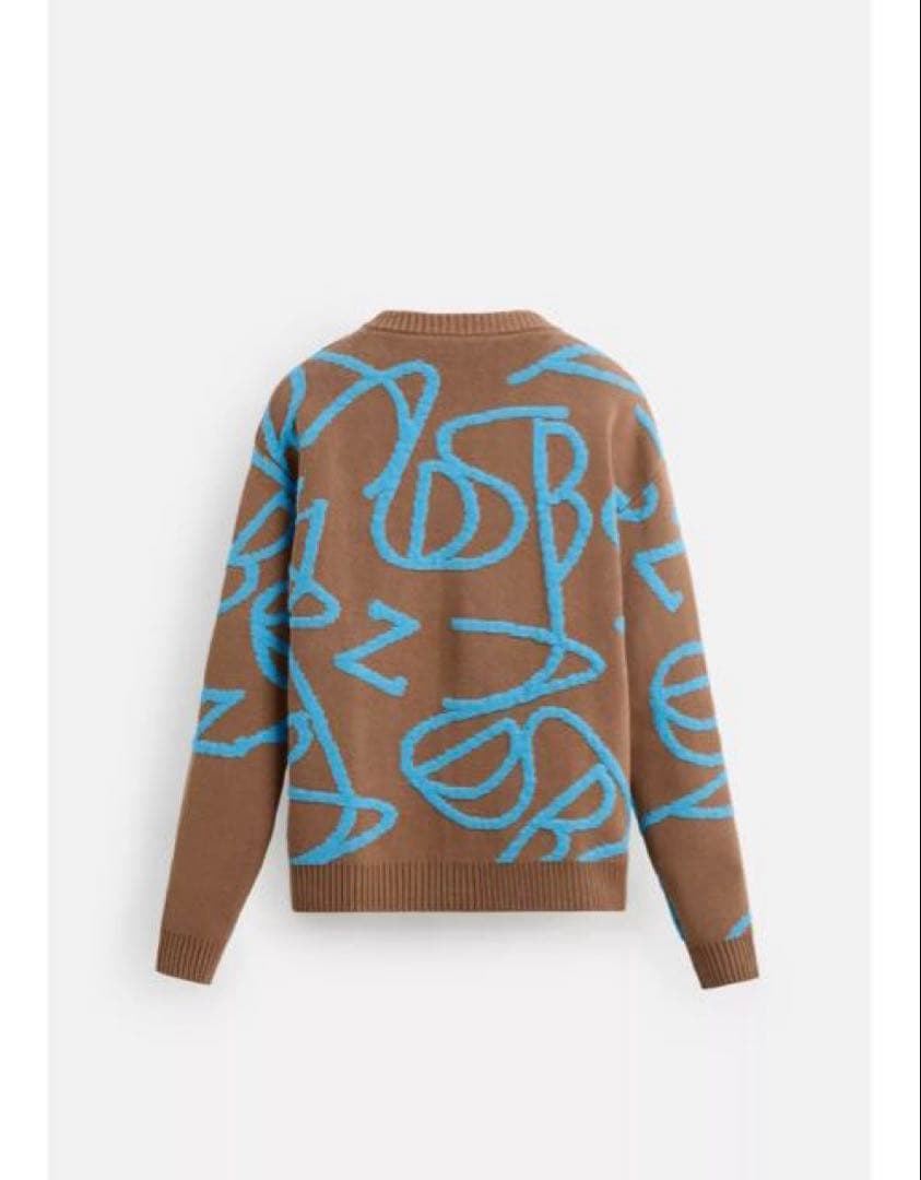 ANDERSSON BELL×ZARA ライン入りジャカードカーディガン L - メルカリ