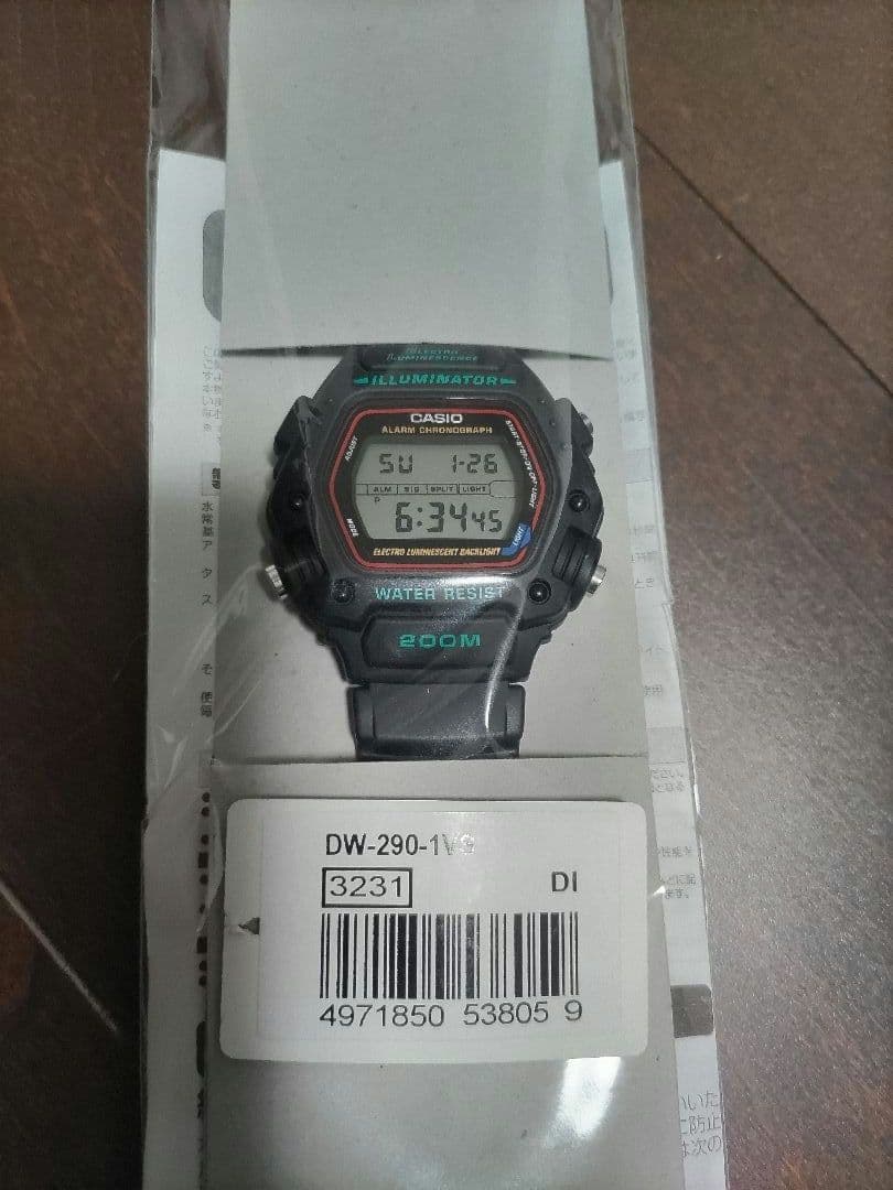 新品・未使用】カシオDW-290-1VS ミッション・インポッシブル - メルカリ