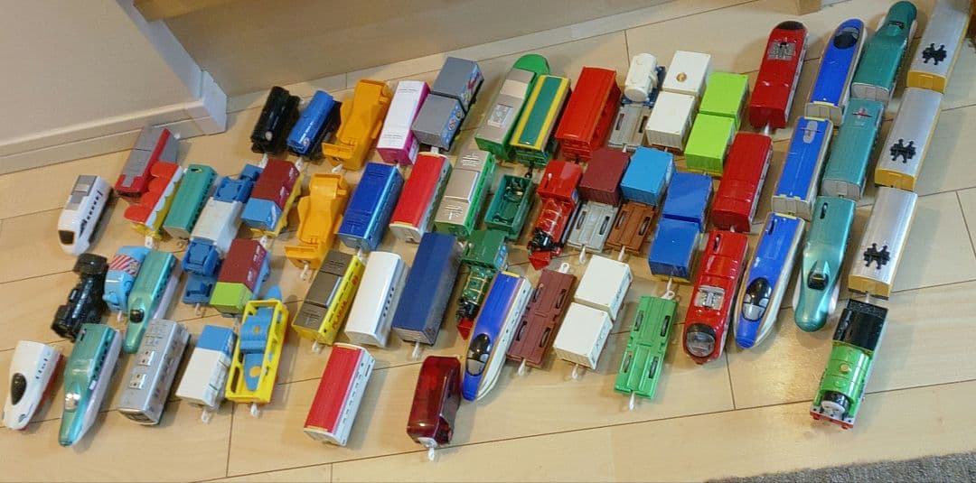 プラレール【大量】ジャンク品車両セット まとめ売り - メルカリ