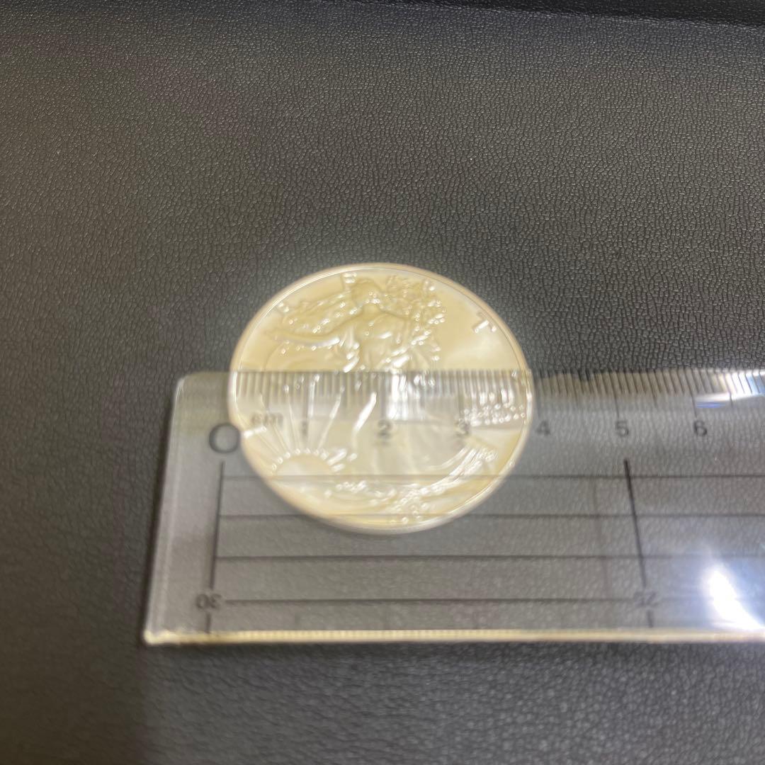 イーグル銀貨 1987年 アメリカ ウォーキングリバティ - メルカリ