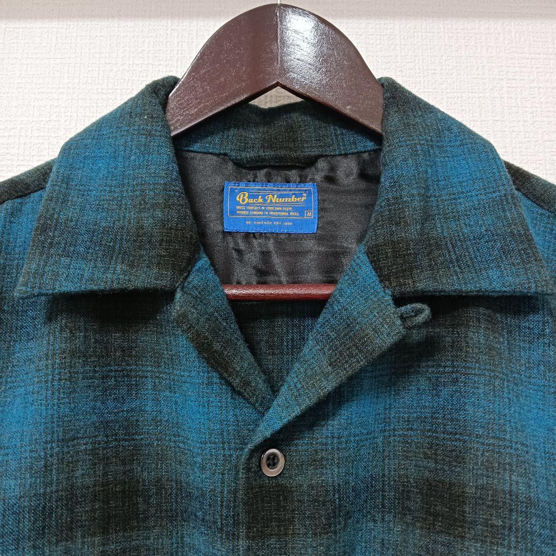 BackNumber バックナンバー オンブレ ボードシャツ ペンドルトン