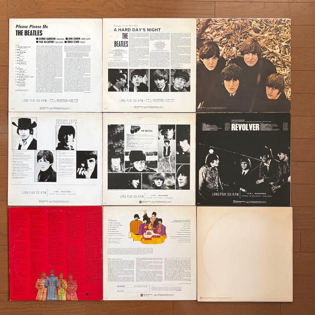 The Beatles 来日20周年特別企画 オデオン 赤盤 モノラル レコード