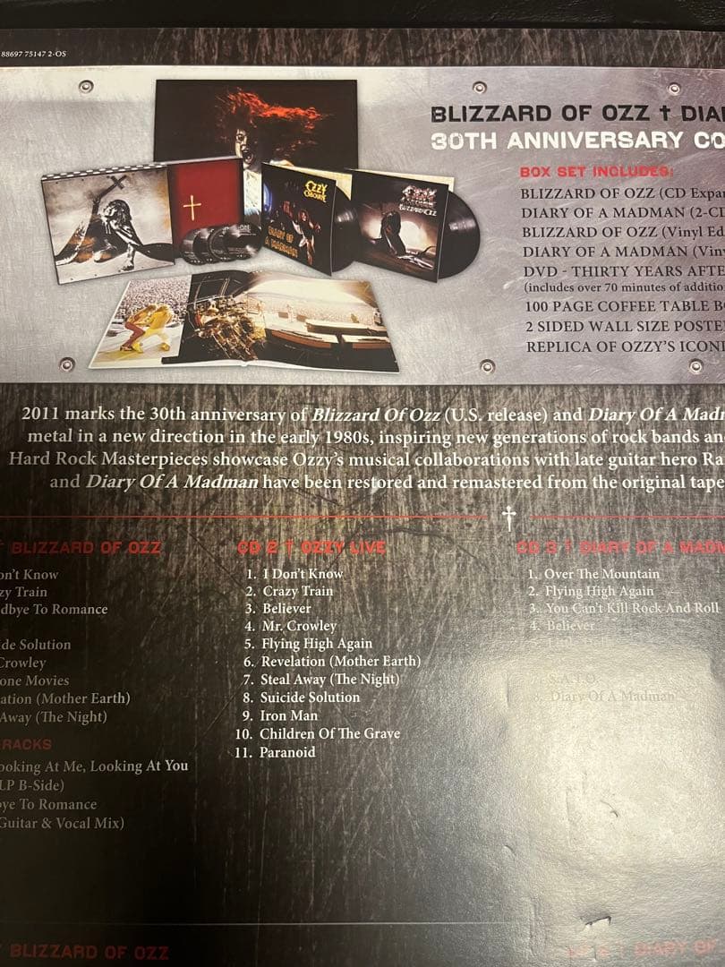 オジー・オズボーン 30周年記念ボックス~ランディ・イヤーズ（輸入盤