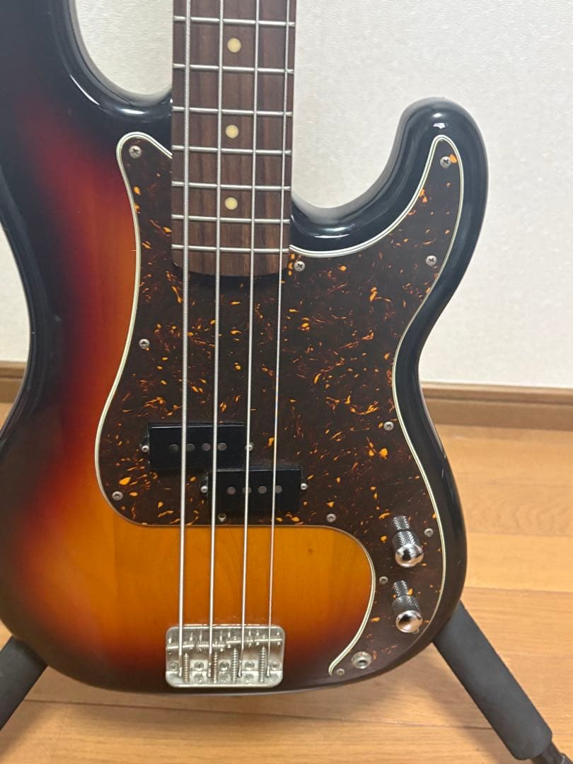 プレシジョンベース(ハンドメイド)サンバースト エレキベース 4弦 20