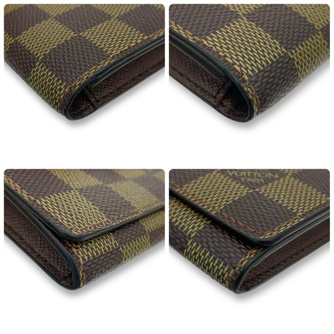 ルイヴィトン カードケース 名刺入れ ダミエ エベヌ ブラウン