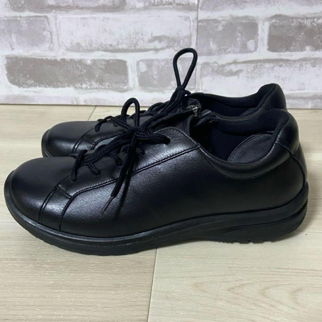 【極美品】アサヒ Medical Walk 23.5cm レザースニーカー