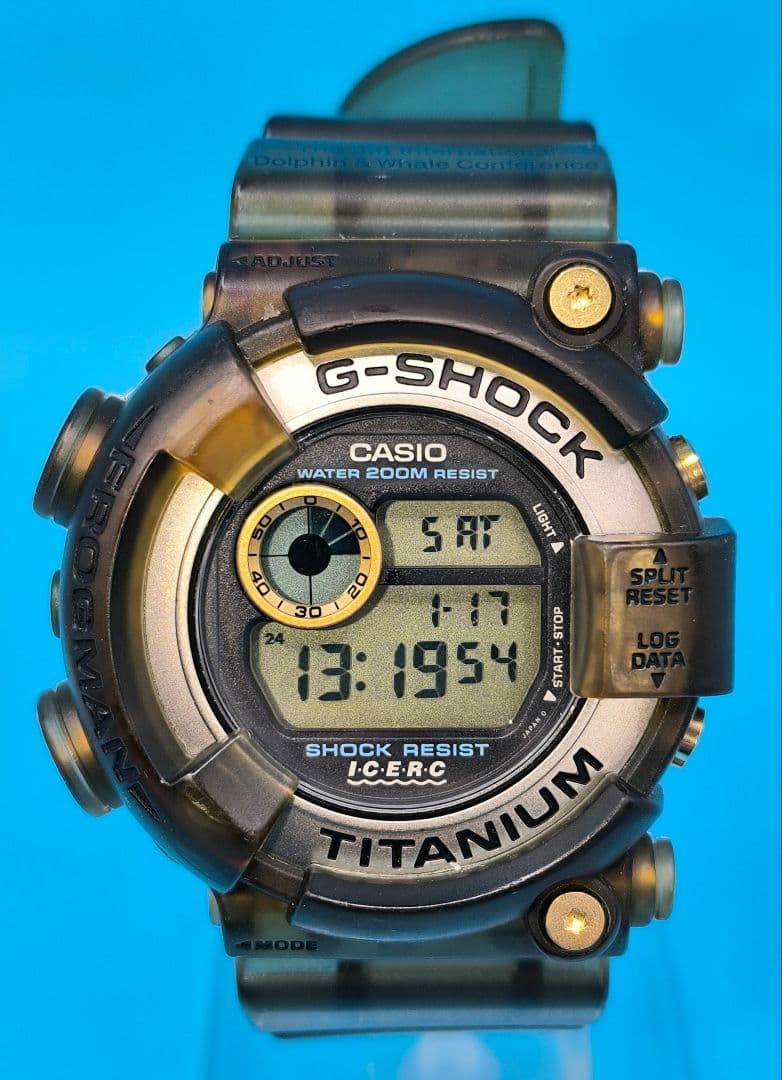 美品G-SHOCK DW-8200K-8 オーシャン イルカクジラ フロッグマン 美品 G-SHOCK DW-8200K フロッグマン イルカクジラ イルクジ限定