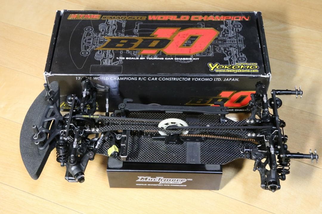 ヨコモ BD10 シャーシ ハイエンドカー RUSH製タイヤ付き YOKOMO（ヨコモ） /MRTC-BD10FF/BD10 FF 競技用 FWDツーリングカー