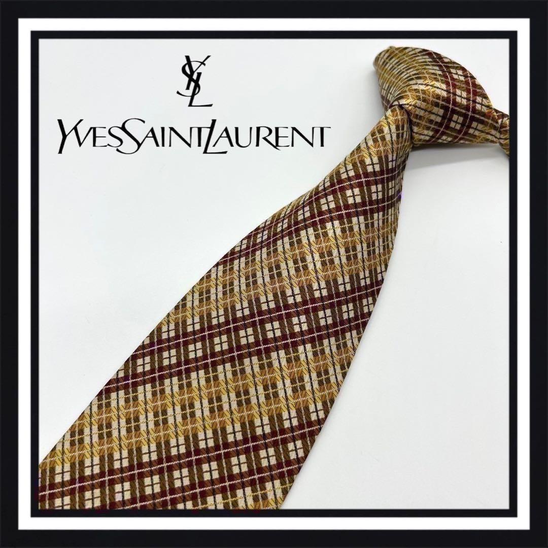 YVES SAINT LAURENT イヴ・サンローラン ネクタイ 11 - メルカリ