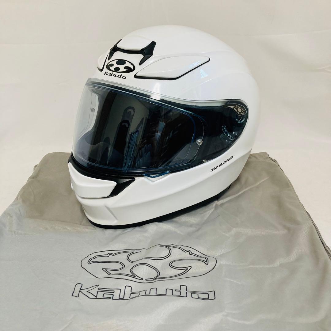 OGK KABUTO オージーケーカブト SHUMA Lサイズ フルフェイス 白 - メルカリ