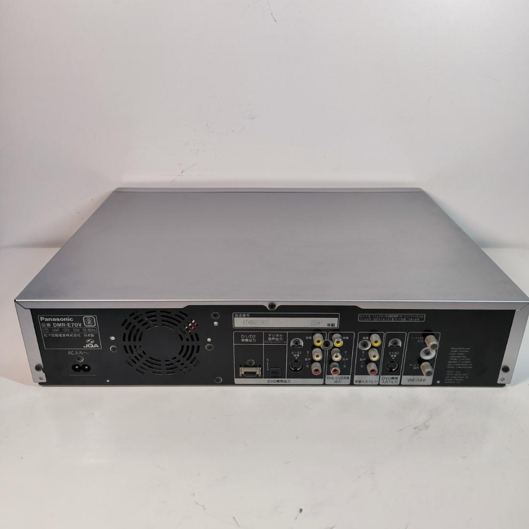 Panasonic DMR-E70V ビデオ一体型DVDレコーダー ダビング機能 - メルカリ