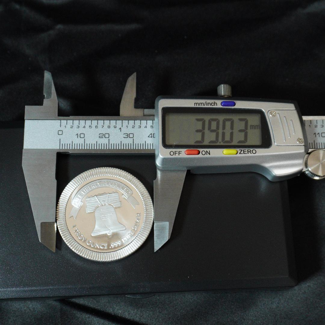 1オンス SilverTowne リバティベル 銀貨 シルバー ラウンド - メルカリ