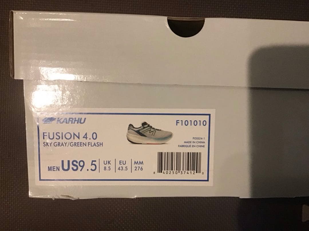 KARHU カルフ FUSION 4.0【軽量】メンズスニーカー　27.5cm